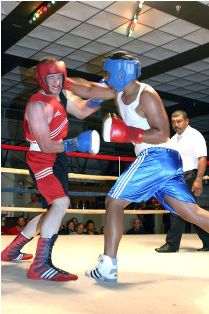 Headgear is mandatory in modern amateur boxing